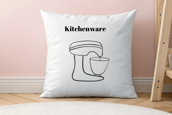 Kitchenware Set Font PNG with transparent background - Preview 6