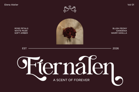 Lovely Paradise Font PNG with transparent background - Preview 2