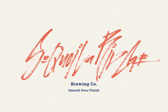 November Rain Font PNG with transparent background - Preview 5