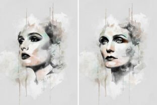 Portrait Photo Effect Template Graphic by mristudio · Creative Fabrica