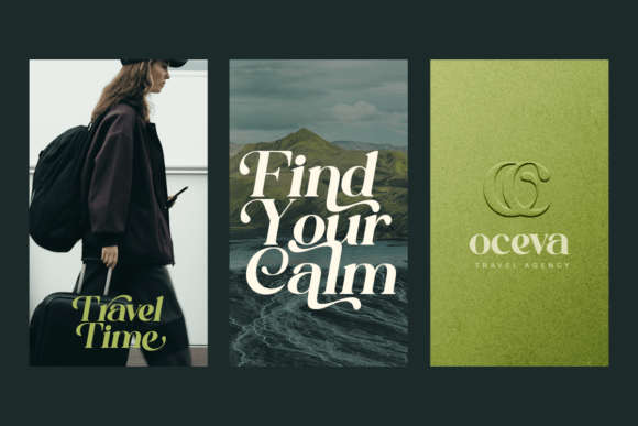 Qoncila Font PNG with transparent background - Preview 2