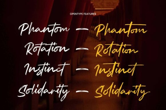 Relsika Font PNG with transparent background - Preview 5