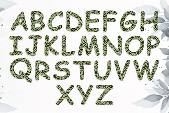 Shamrock Alphabets Font font preview - 1