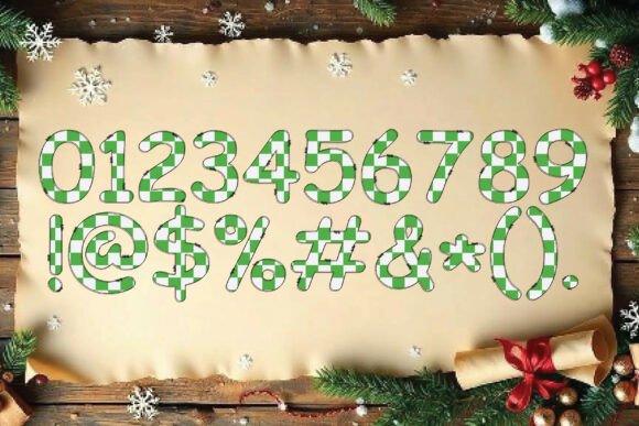 Shamrock Alphabets Font font preview - 4