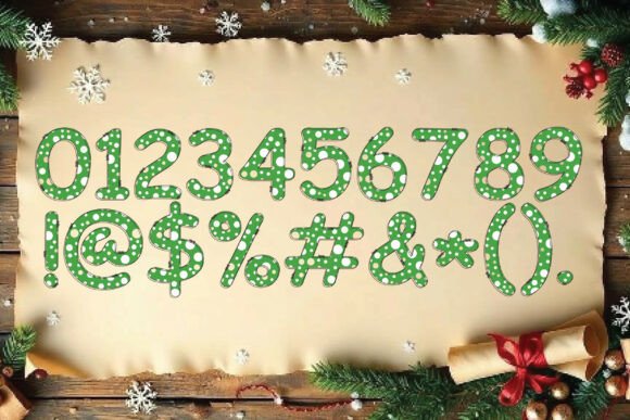 Shamrock Alphabets Font font preview - 6