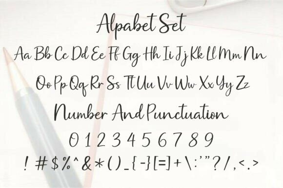 Smooth Handwritten Font font preview - 1