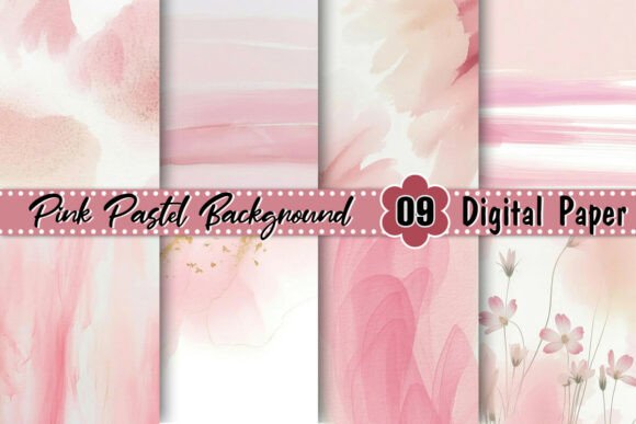 Soft Pink Pastel Background