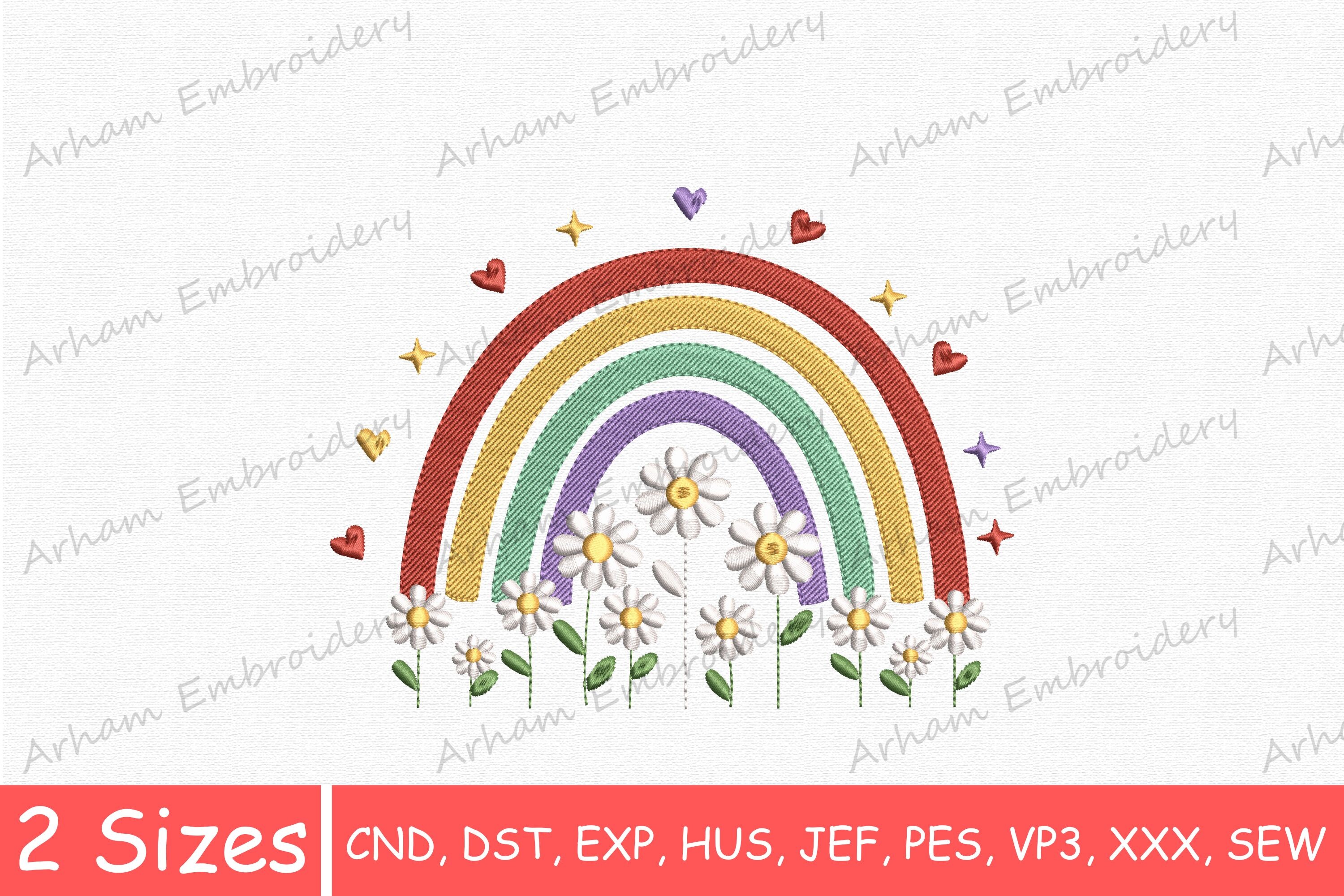 Spring Flower Rainbow
