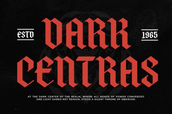 Antifight Font - Preview 1
