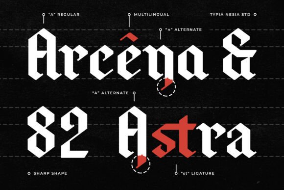 Antifight Font - Preview 5