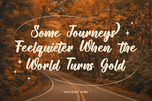 Autumn Harvest Font - Preview 2