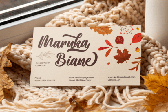 Autumn Harvest Font - Preview 3
