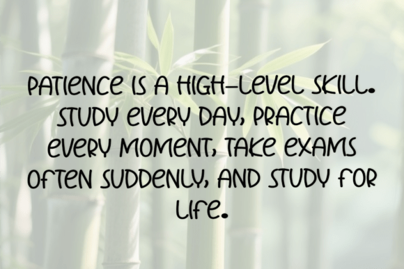 Bamboo Font - Preview 3