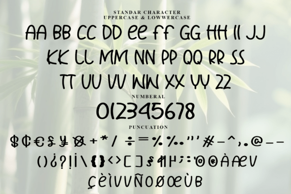 Bamboo Font - Preview 4