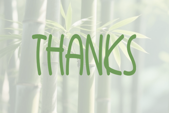 Bamboo Font - Preview 5