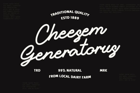 Bentory Authes Font - Preview 3