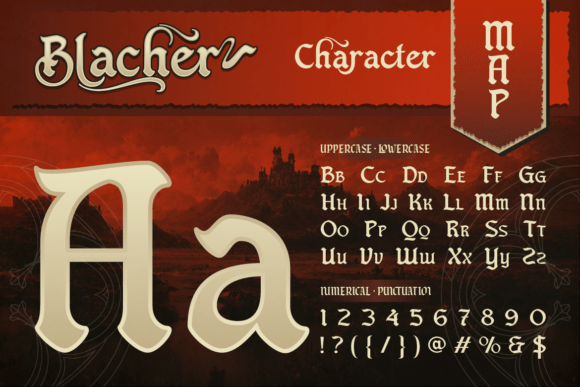 Blacher Font - Preview 1