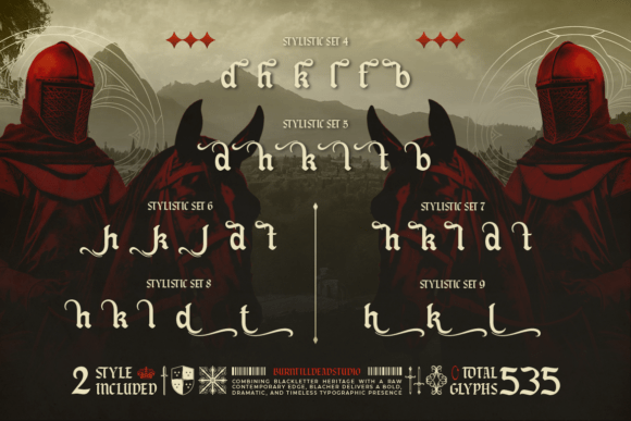 Blacher Font - Preview 6