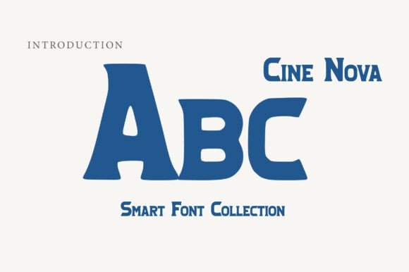 Cine Nova Font - Preview 1
