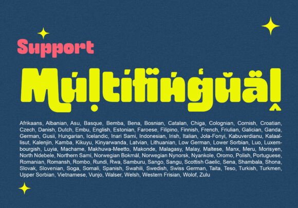 Cloudy Bumpy Font - Preview 6