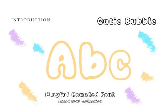Cutie Bubble Font - Preview 1