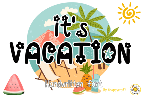 Daisy Doodle Font PNG with transparent background - Preview 3