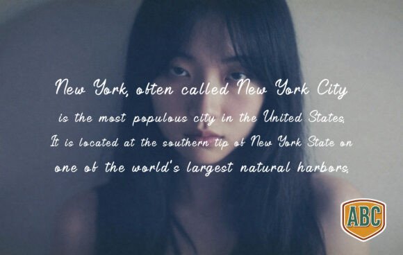 Dark Blue Font - Preview 2