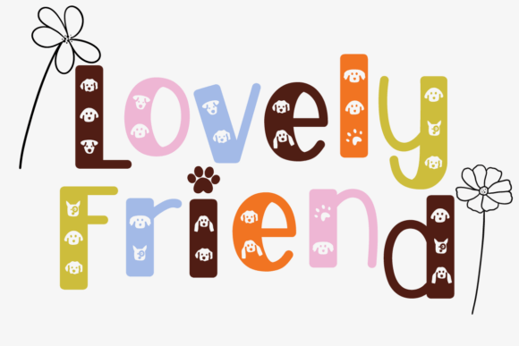 Dogs Lover Font - Preview 2
