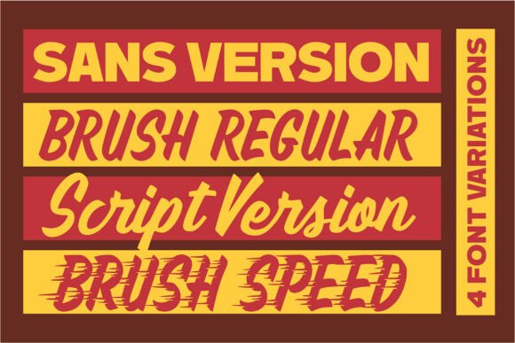 Hotrod Font PNG with transparent background - Preview 4