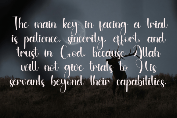 Huntingnight Font - Preview 4