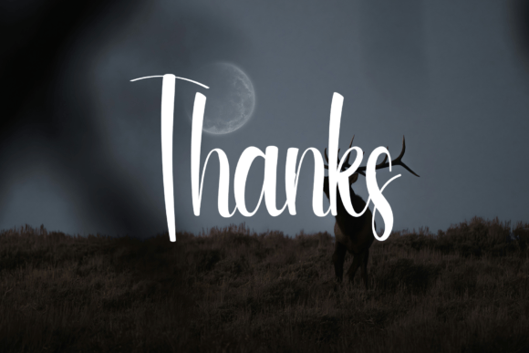 Huntingnight Font - Preview 6