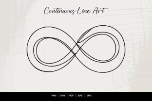 Infinity Symbol Line Art SVG Graphic by rsbrandingbd · Creative Fabrica
