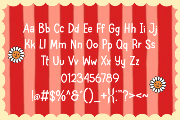 Kate Funky Font PNG with transparent background - Preview 4