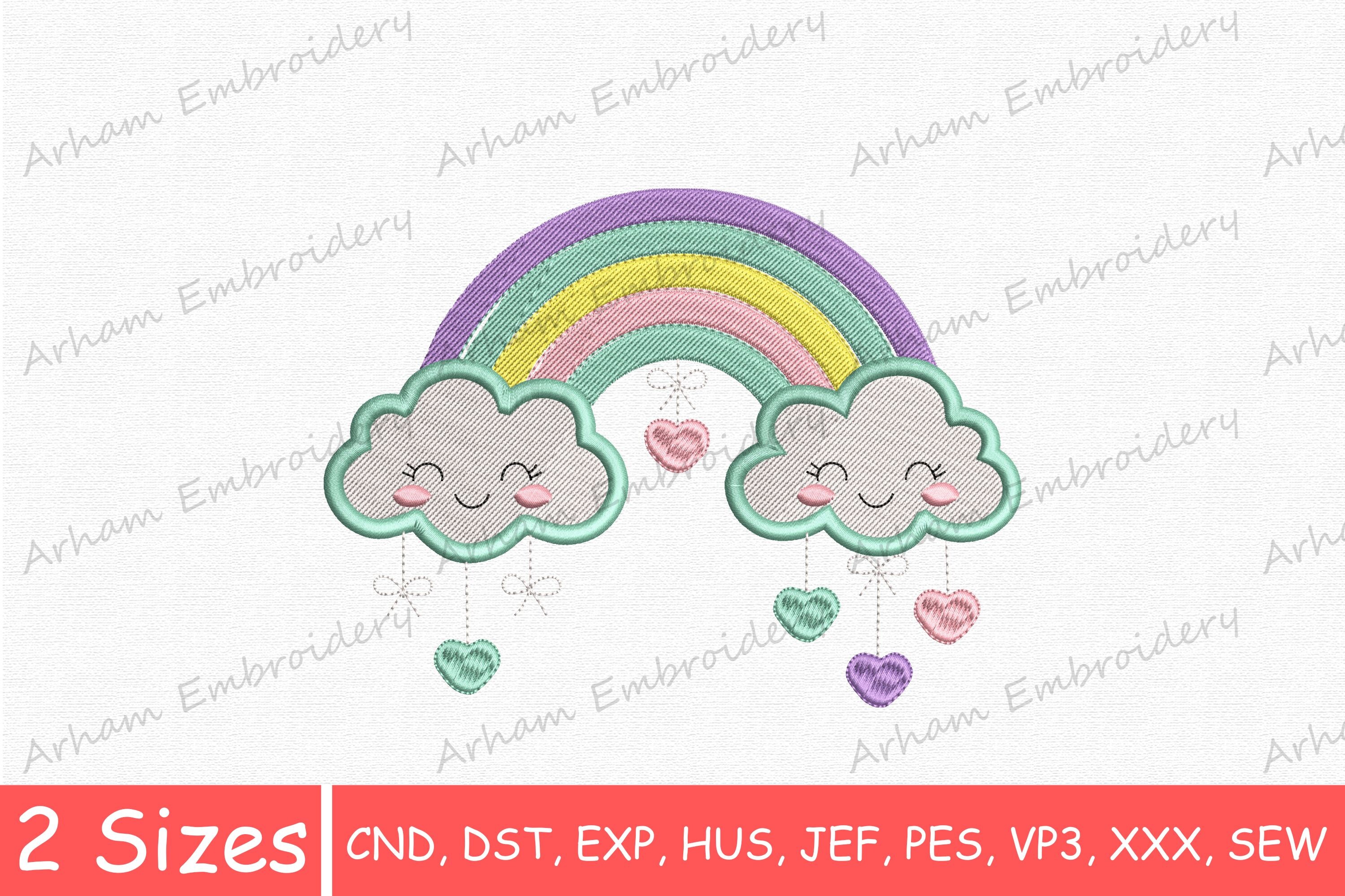Kawaii Pastel Rainbow Cloud
