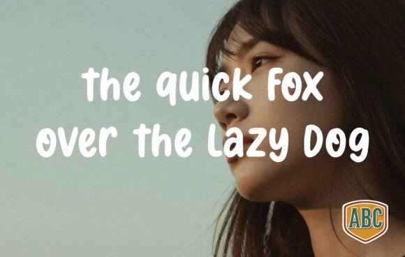 Light Sky Font PNG with transparent background - Preview 1