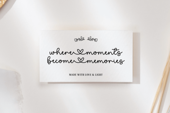 Loves Shine Font PNG with transparent background - Preview 1