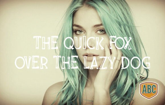 Mint Cream Font PNG with transparent background - Preview 1