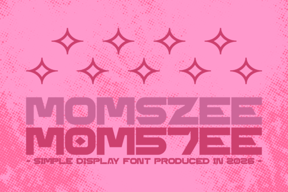 Momszee Font PNG with transparent background - Preview 1
