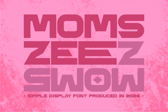 Momszee Font PNG with transparent background - Preview 2