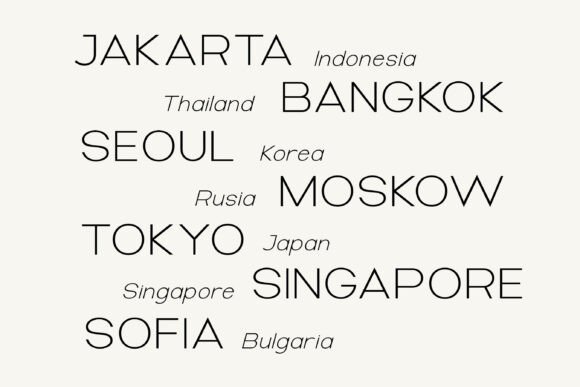 Moventra Font PNG with transparent background - Preview 5