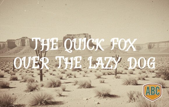 Navajo White Font PNG with transparent background - Preview 1
