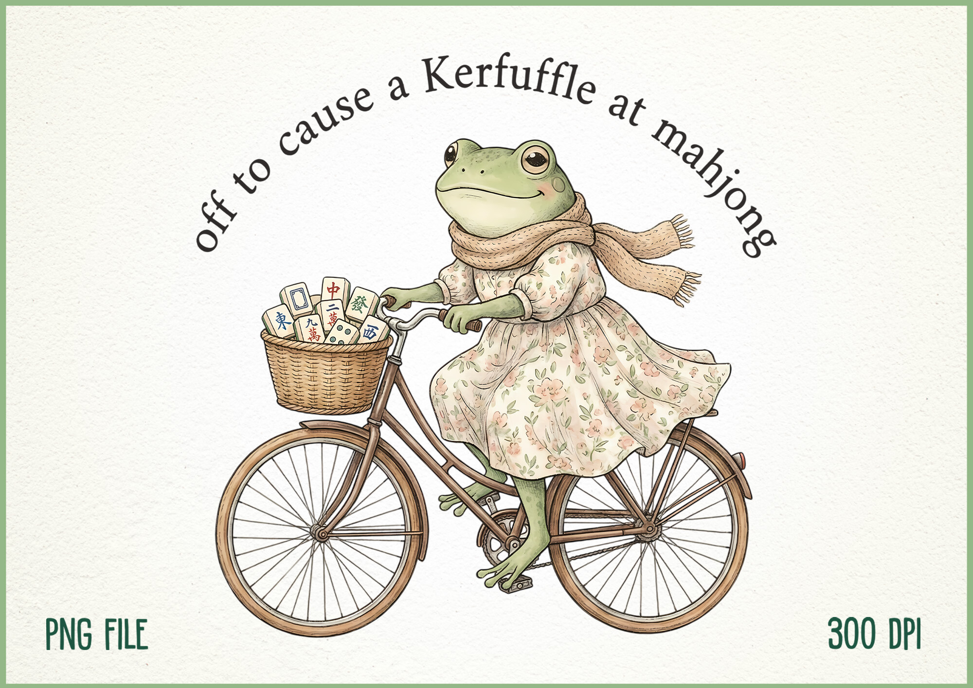 Off to Cause a Kerfuffle at Mahjong PNG