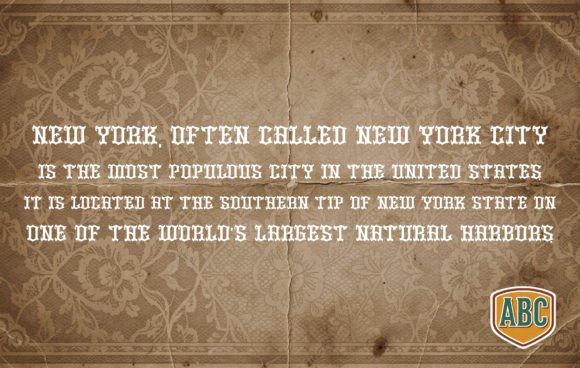 Old Lace Font PNG with transparent background - Preview 2