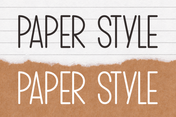 Paper Rabbit Font PNG with transparent background - Preview 1