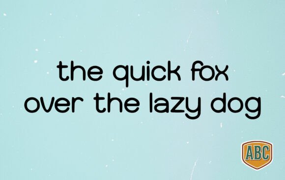 Powder Blue  Font font preview - 1