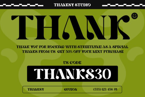 Quowist Display Font PNG with transparent background - Preview 5