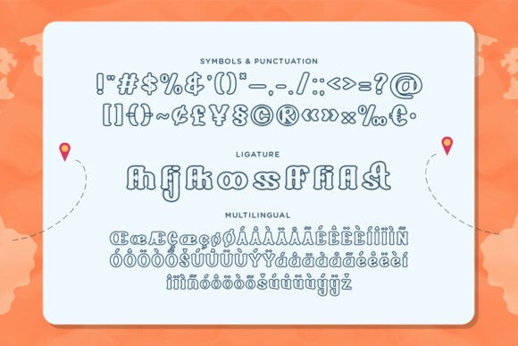 Rega Font PNG with transparent background - Preview 2