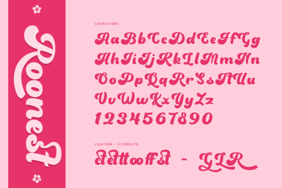 Roonest Font PNG with transparent background - Preview 1