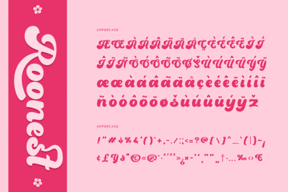Roonest Font PNG with transparent background - Preview 2