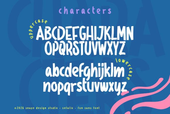Sefalio Font font preview - 2
